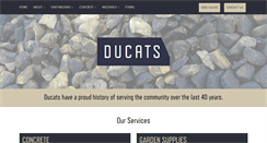 Desktop Screenshot of ducats.net.au